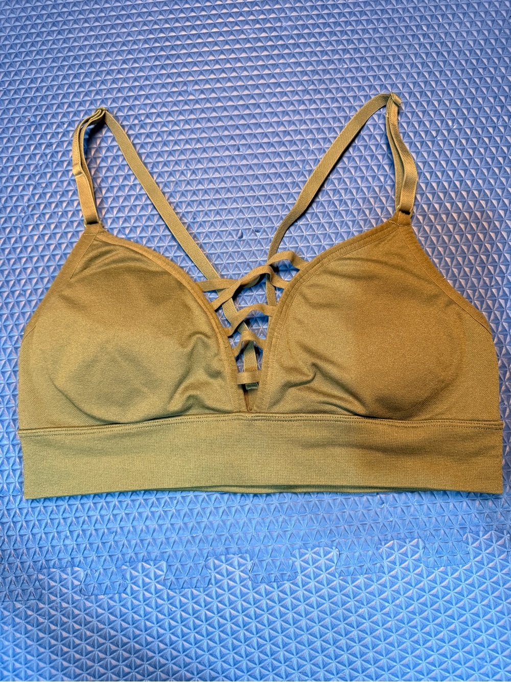 Olive Green Strappy Wireless Bralette Victoria’s Secret